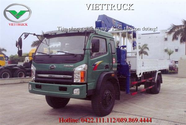 Xe tải cửu long 8 tấn TMT TY9670T gắn cẩu Tadano 5 tấn TM-ZT504